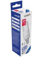 Avide LED Bright Stick izzó T37 7W E14 WW - Hideg fehér