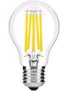 LED Filament izzó 8W E27 - Napfény fehér