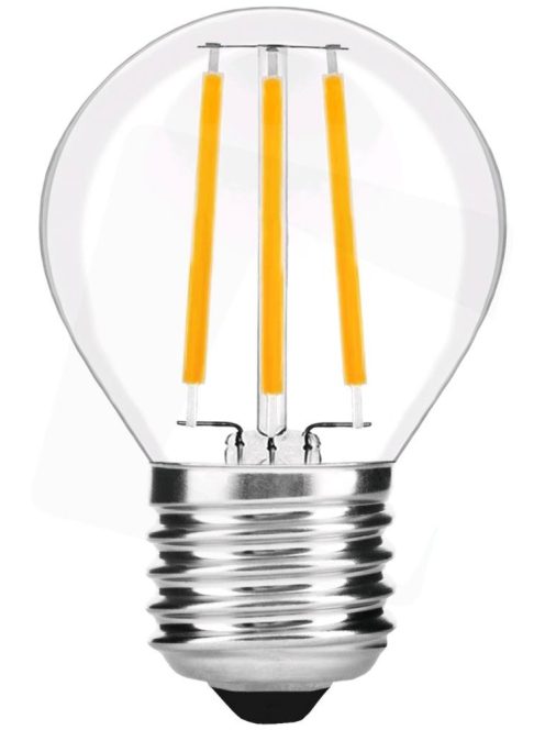 LED Filament Mini izzó 4W E27 - Meleg fehér