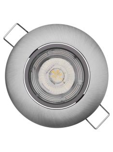   LED Spotlámpa beépíthető, ezüst - 8W Természetes fehér