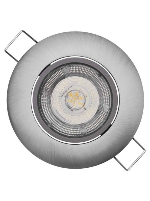 LED Spotlámpa beépíthető, ezüst - 8W Természetes fehér