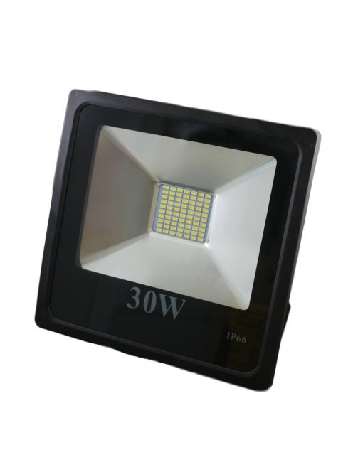 LED Reflektor 30Watt Slim design ~230V IP65 DW- Napfény fehér