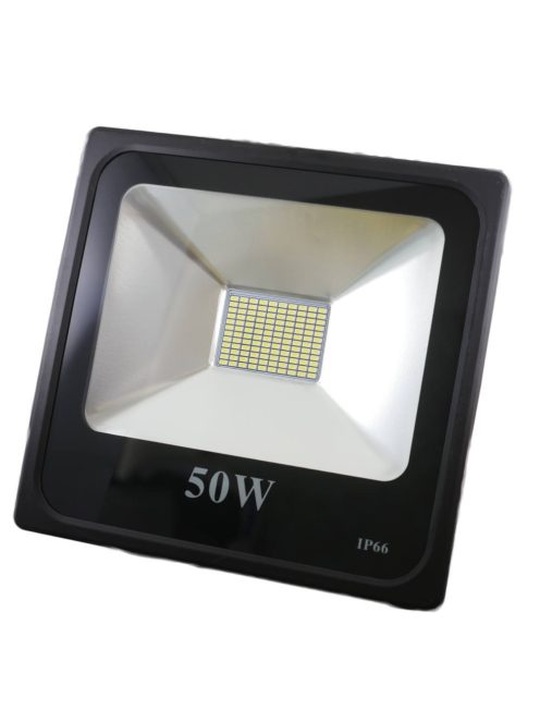 LED Reflektor 50watt Slim design ~230V IP65 DW - Napfény fehér