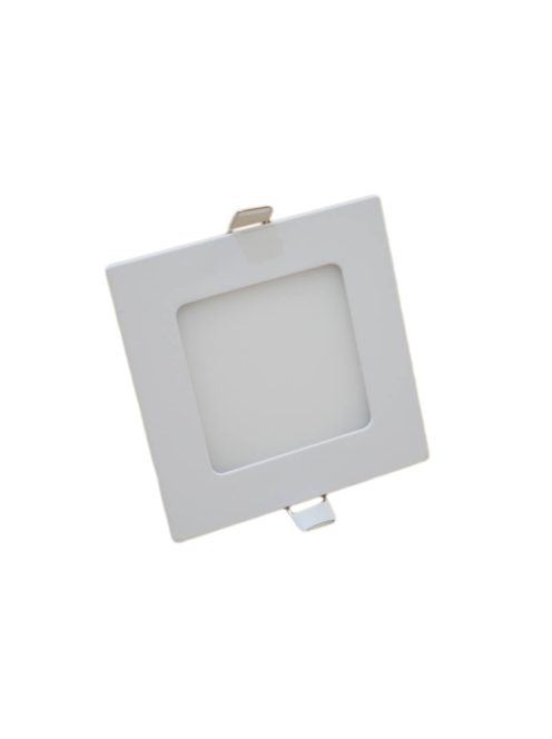 Mini LED panel - 6 Watt - Napfény fehér, szögletes, falon kívüli