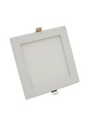 Mini LED panel - 12 Watt - Napfény fehér, szögletes, süllyeszthető