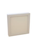 Mini LED panel - 24 Watt - Napfény fehér, szögletes, falon kívüli